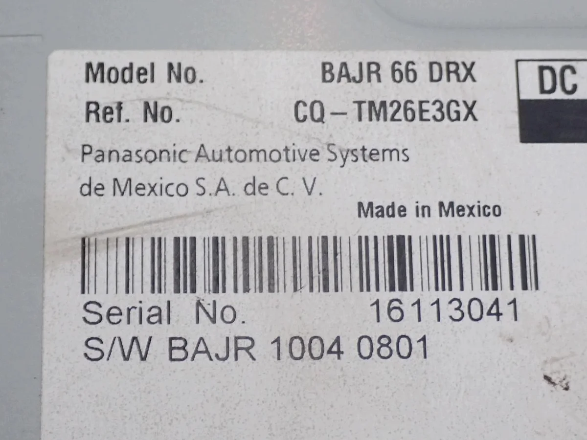 Radio-ohjainmoduuli Mazda 3 BN BAJR-1004-0801 image 4