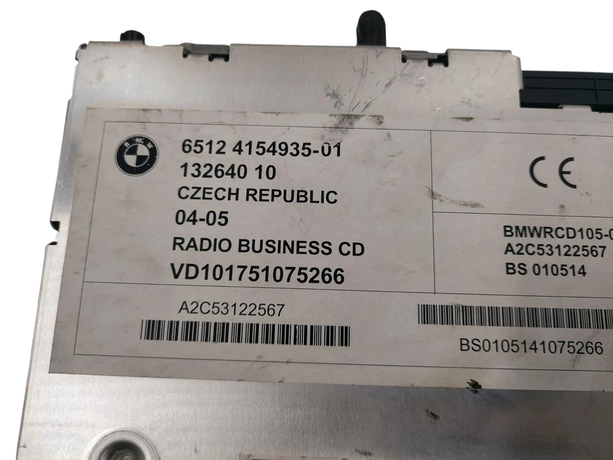 Modulo Lettore CD BMW X3 E83 E85 E86 Business image 7