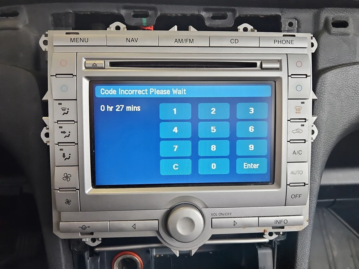 Rádio Ford S-MAX I MK1 Usado OEM