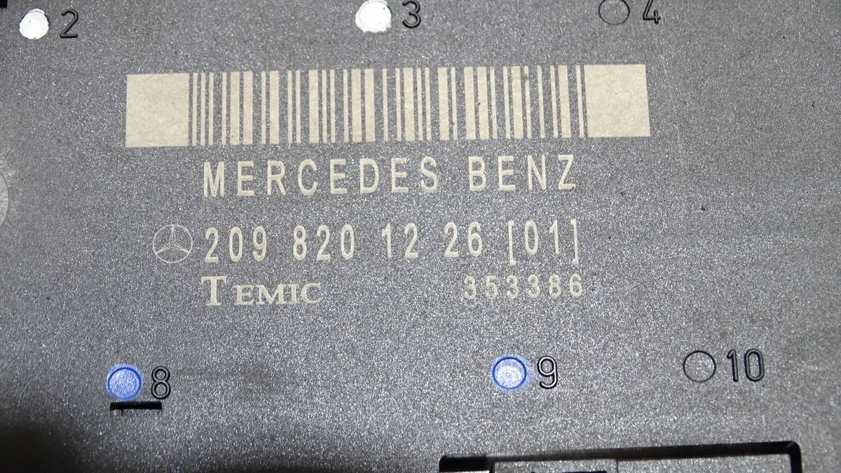 Module Deur Rechts Mercedes-AMG C209 CLK 320 image 3