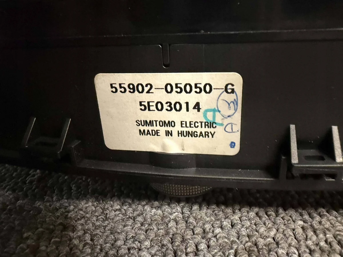 Bedienteil Klimaanlage Toyota Avensis T25 image 4