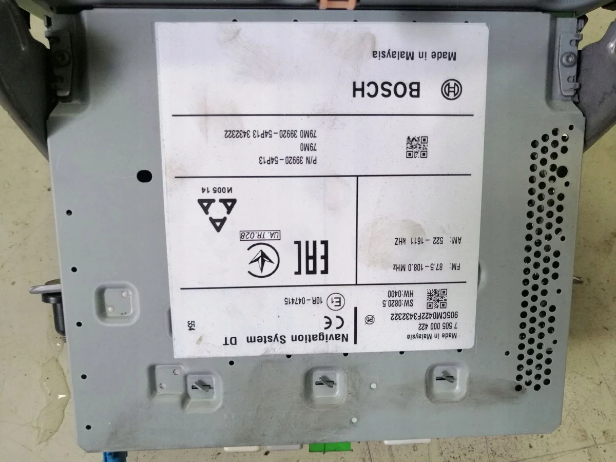 Suzuki Vitara GPS-radio 39920-54PA4 image 3