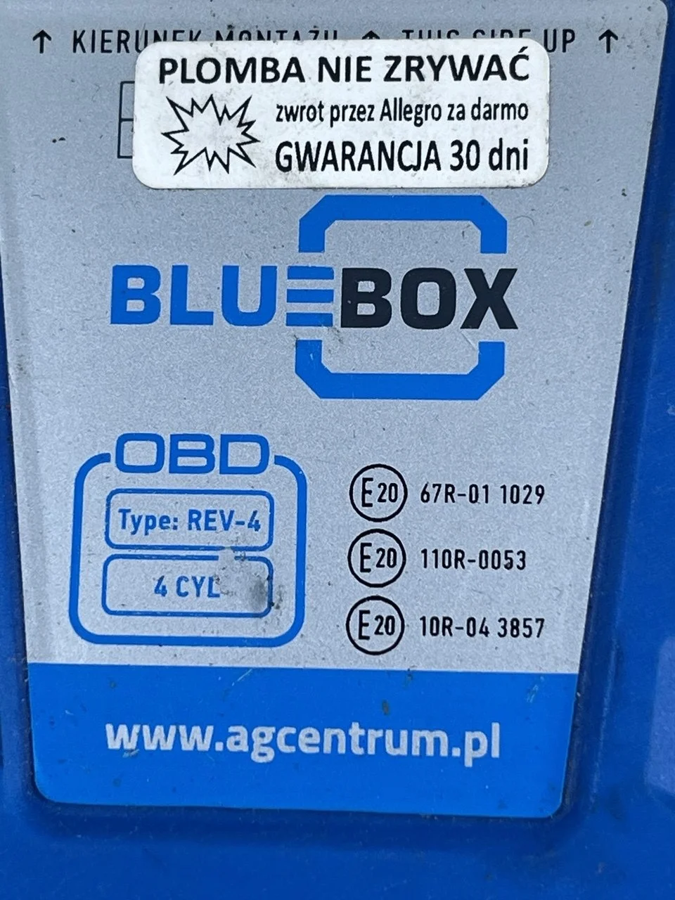Ohjainyksikkö LPG BLUEBOX 67R011029 image 4