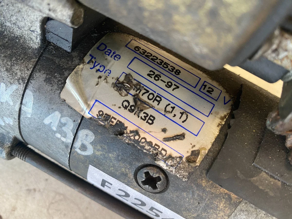Ford Ka Rozrusznik OEM 63223538 image 7