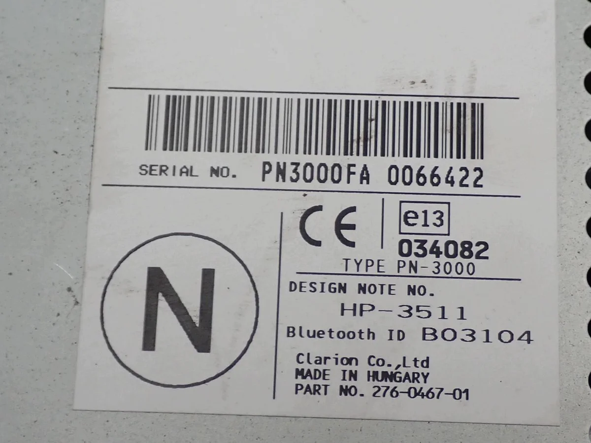 Radio CD Bluetooth Nissan Qashqai J10 Usado image 6