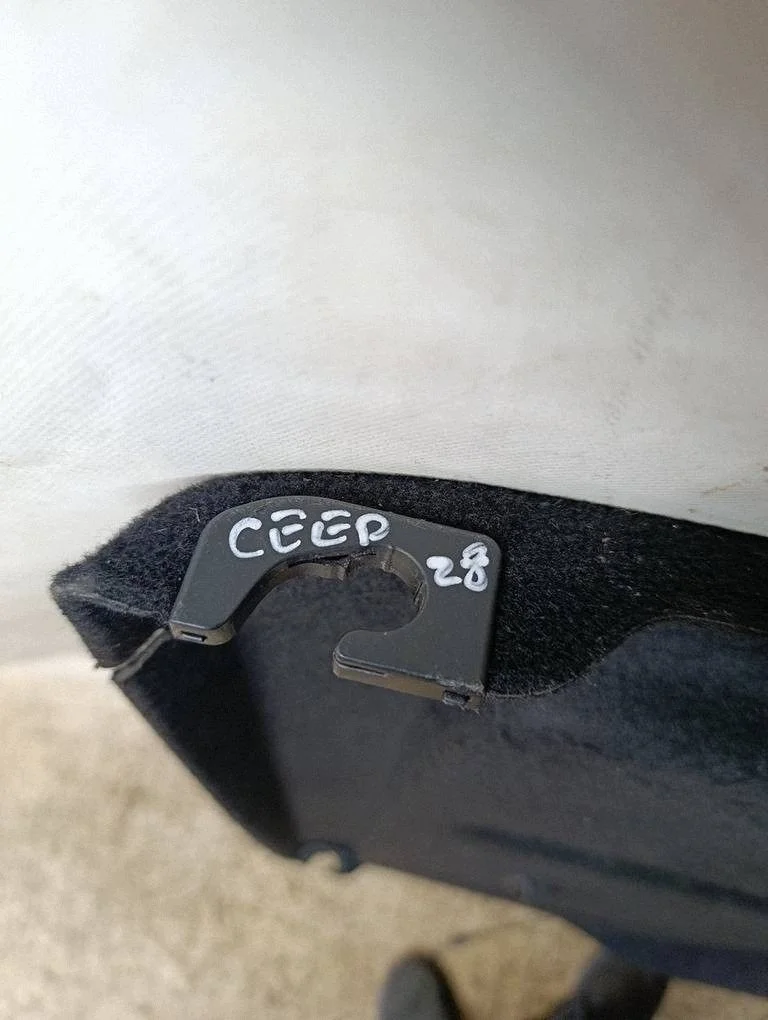 Kia Ceed II HB Trunk Mat FLS30627 image 3