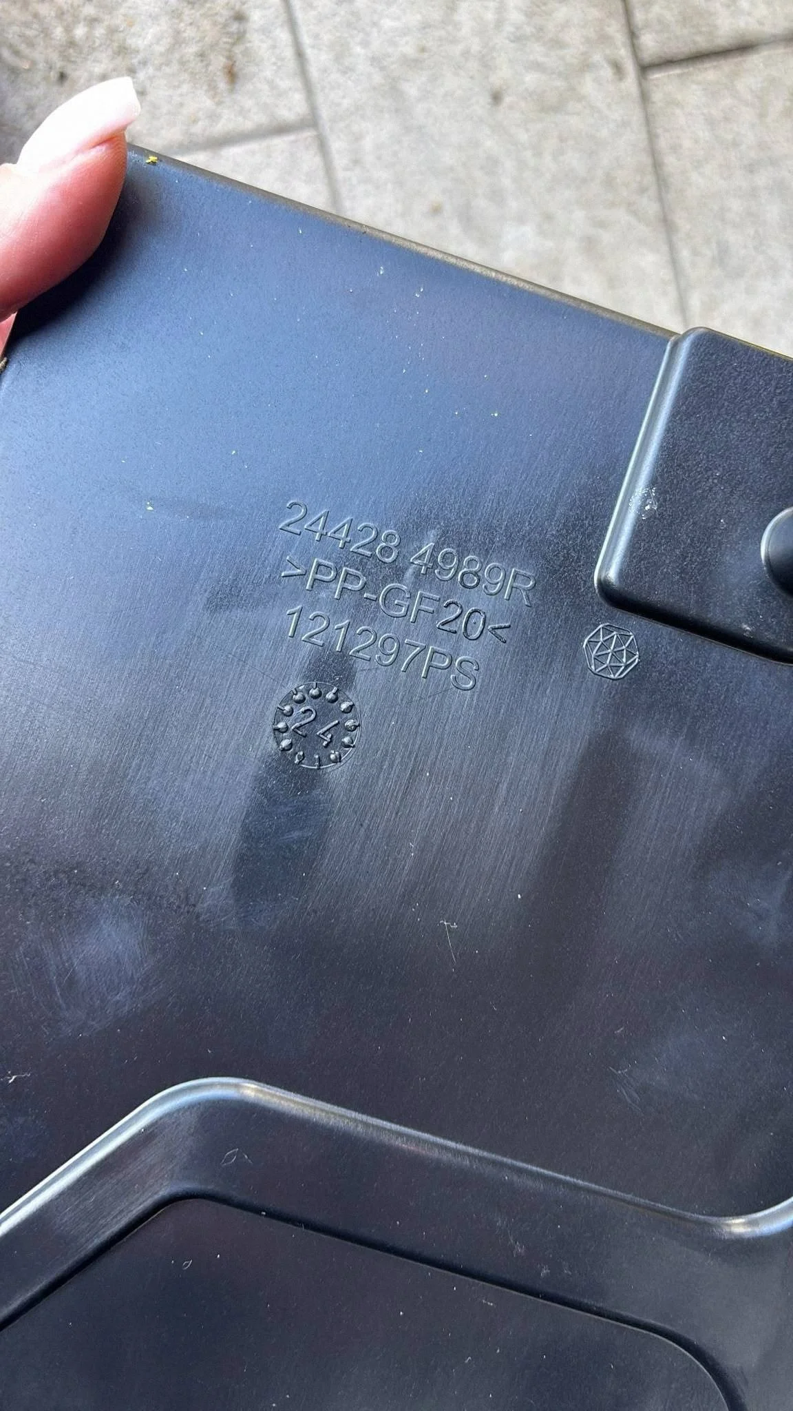 Alpine A390 244575845R - Base Batteria Usata image 4
