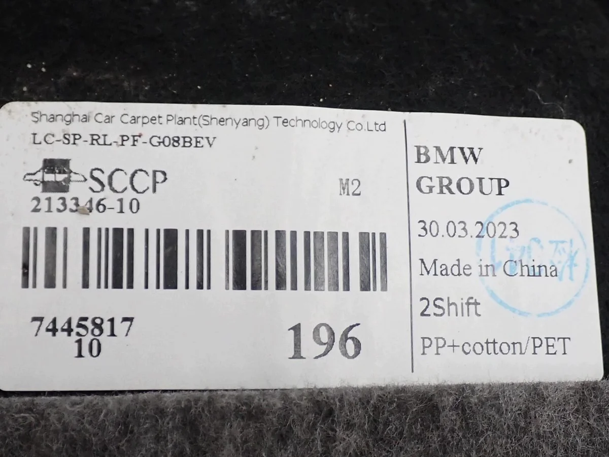 Panel maletero BMW X3 G01 G08 izquierdo image 3