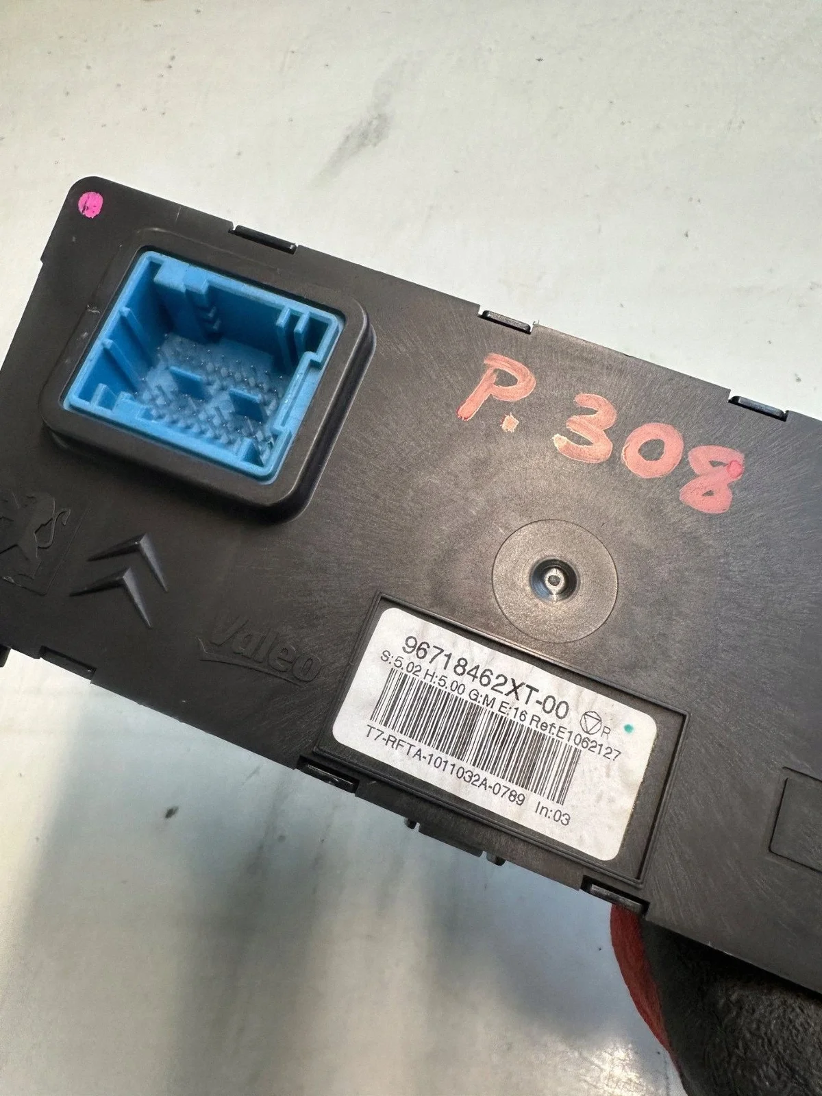 Peugeot RCZ Lüftung Klimaanlage Panel 96718462XT image 3