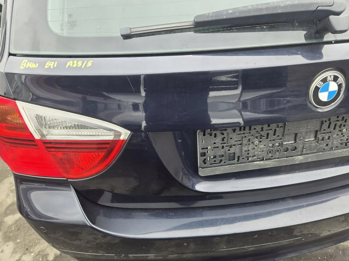 Heckklappe BMW 3er E91 LCI Alpinweiß image 5