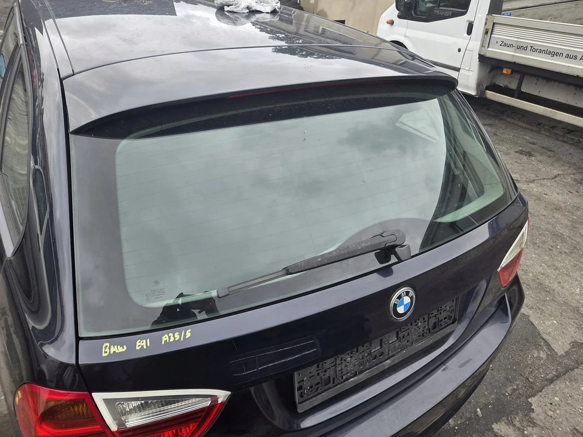 Heckklappe BMW 3er E91 LCI Alpinweiß image 6