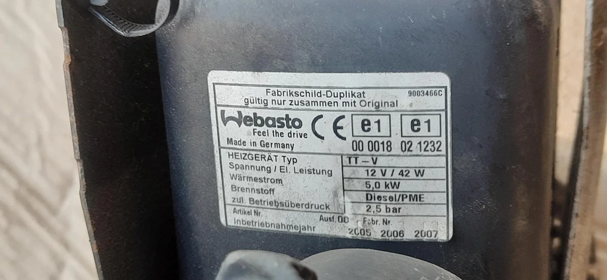 Webasto Heizung für Range Rover Sport L320 image 3