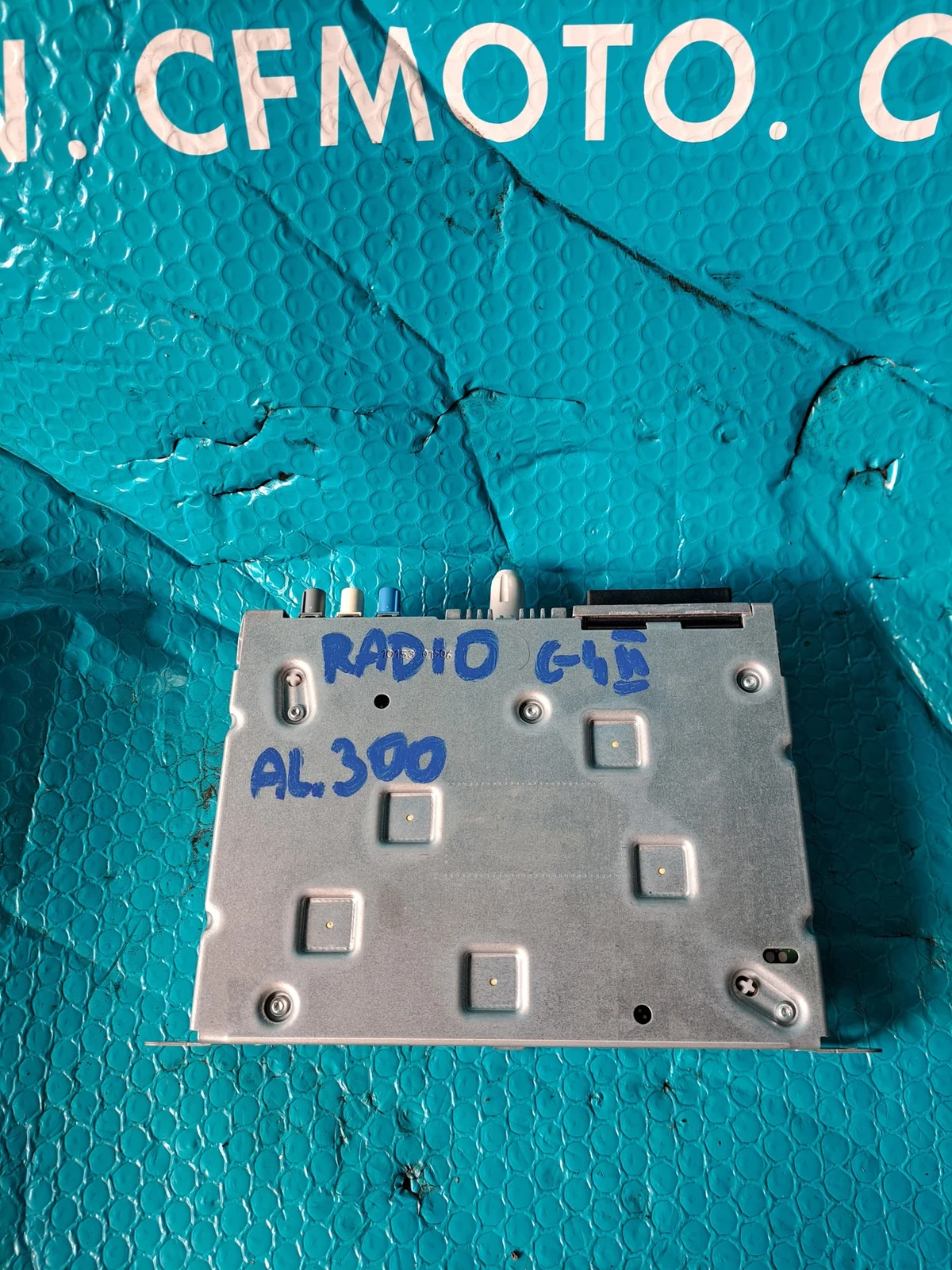 Radio Citroën C4 II 9812724580 Gebruikt