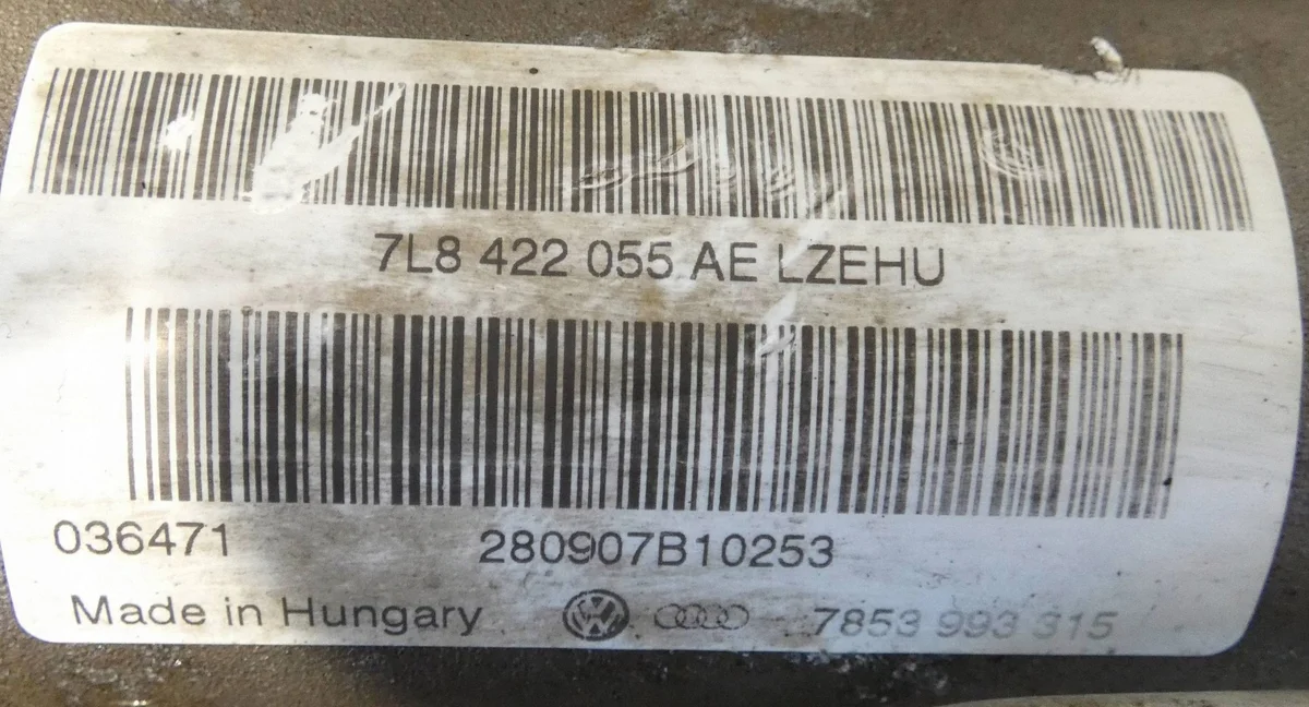 Caixa de Direção Audi Q7 4L Usada OEM image 5