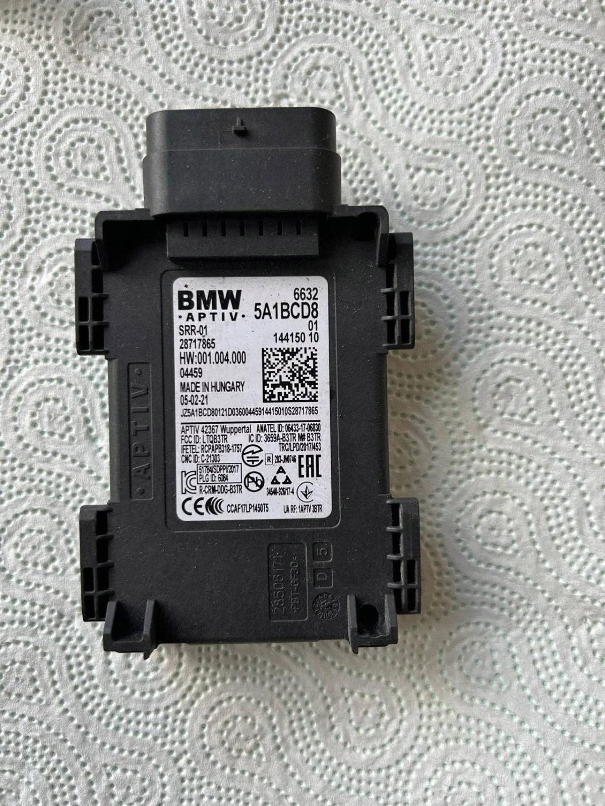 Totwinkelassistent Modul BMW 3 G20 G21 5A1BCD8