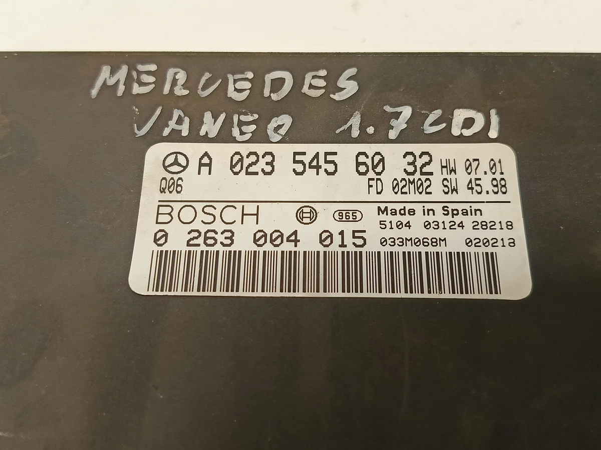 PDC Module Mercedes-Benz Vaneo A0235456032 image 3