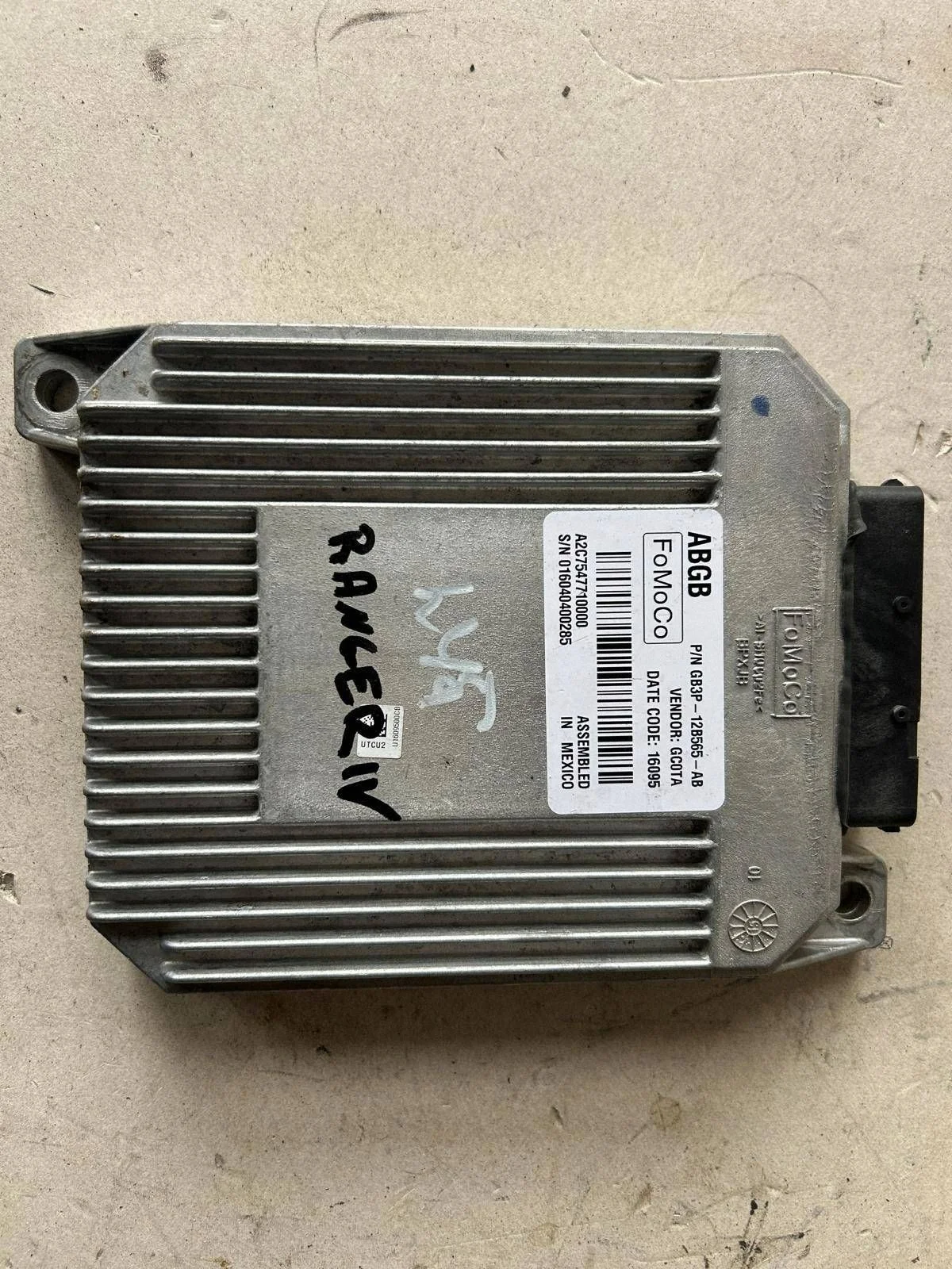 Ford Ranger Motorcomputer GB3P-12B565-AB