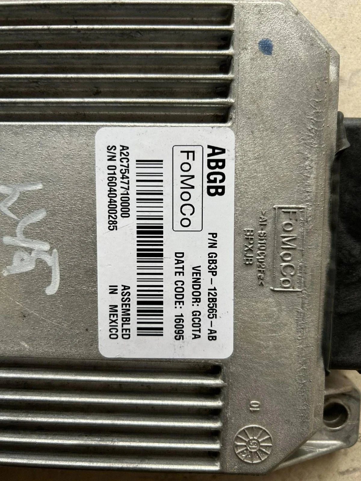 Ford Ranger Motorcomputer GB3P-12B565-AB image 3