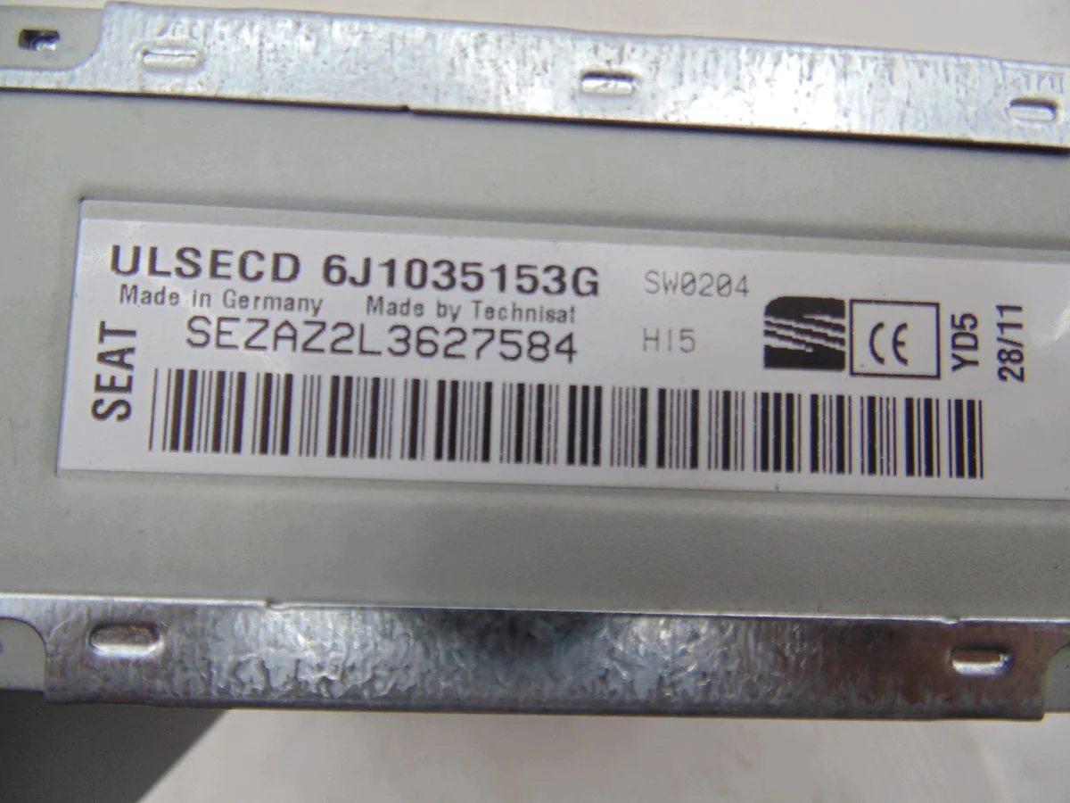 Radio CD MP3 SEAT IBIZA IV 6J1035153G image 9