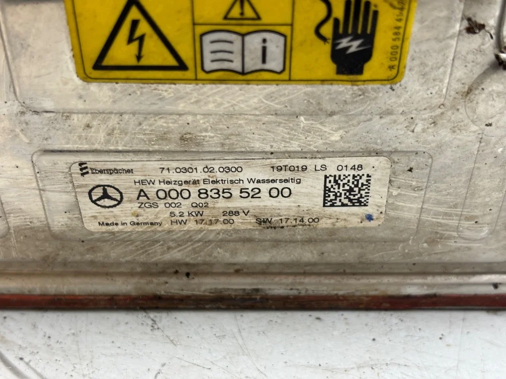 Calentador Webasto E-CLASS W213 Usado image 3