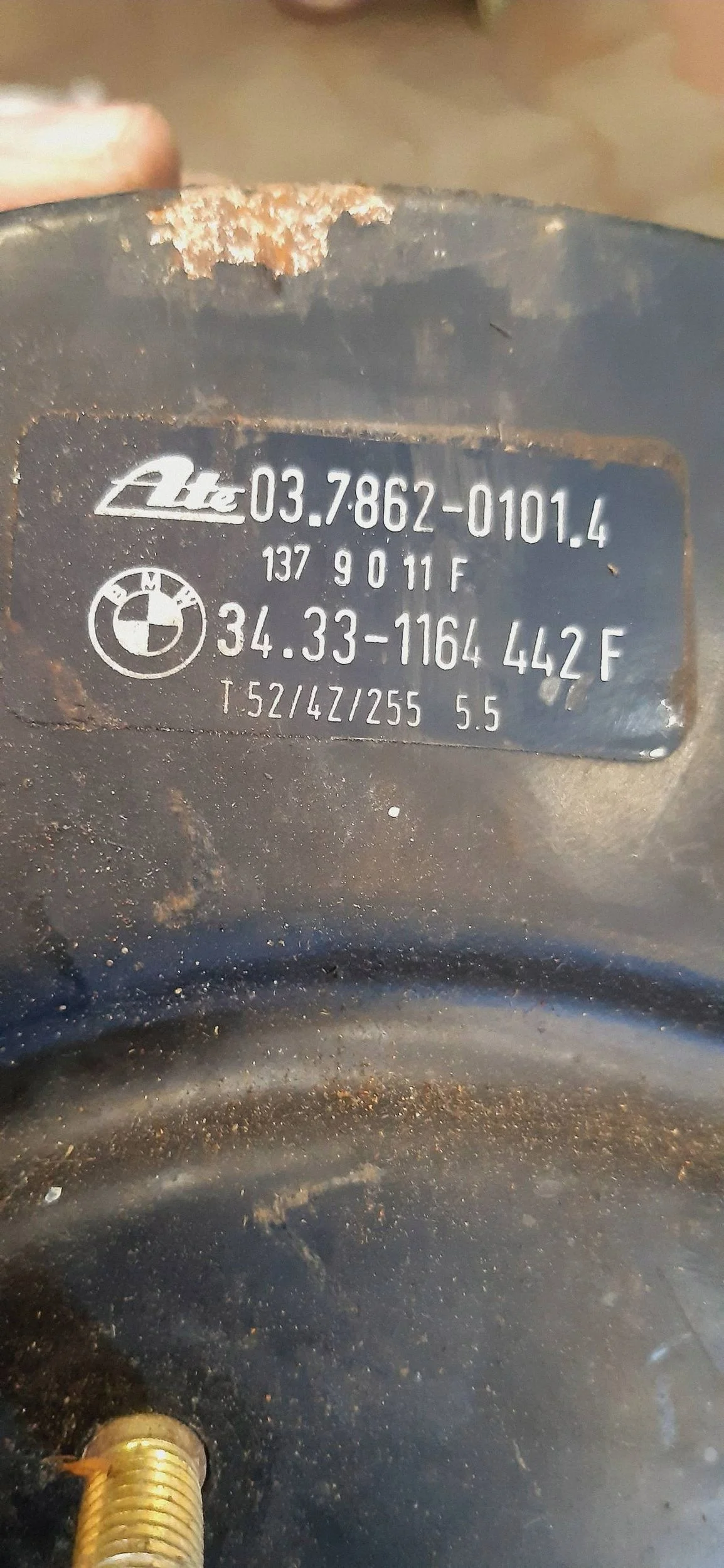 Servofreno BMW 3 E46 1999 OEM 03786201014 image 3