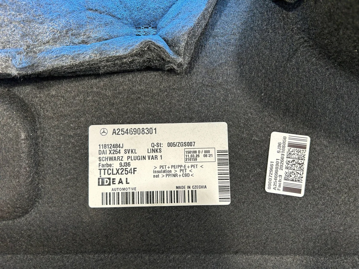 Mercedes GLC X254 Bagaginerbekleding Links image 9