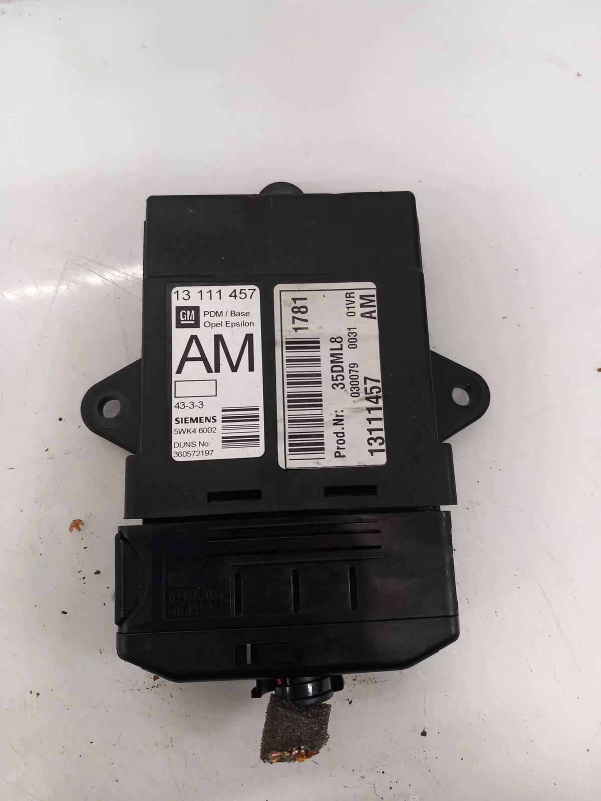 Türsteuergerät Opel Vectra GM13111457 image 2