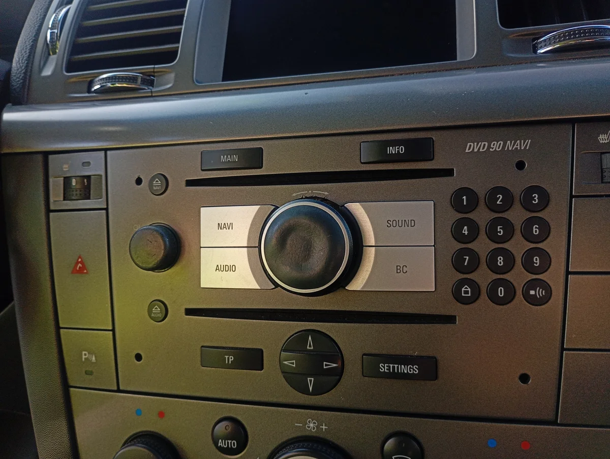Radio CD DVD 90 NAVI Opel Vectra C FL image 3