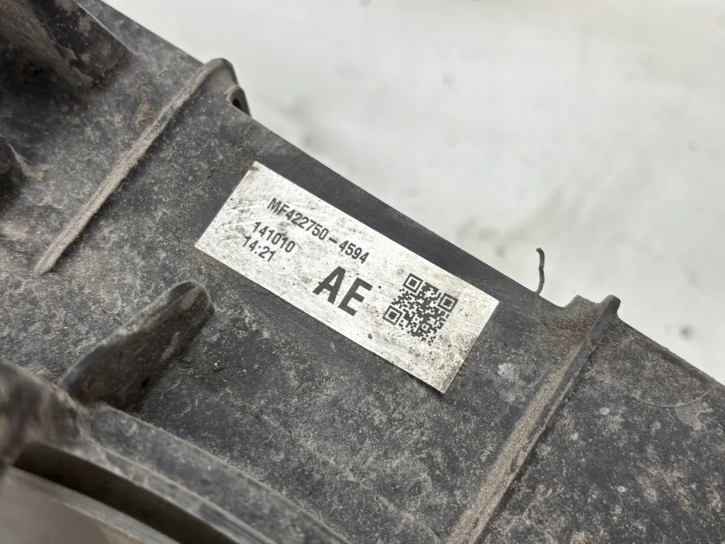 2014 Toyota Auris E180 Radiatorventilator image 3