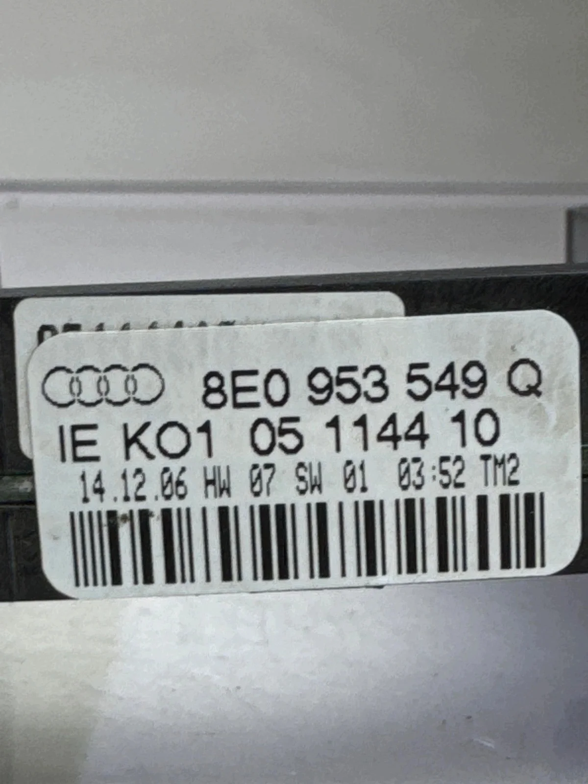 Lenkstockschalter Audi A4 B7 Q 8E0953549Q image 3
