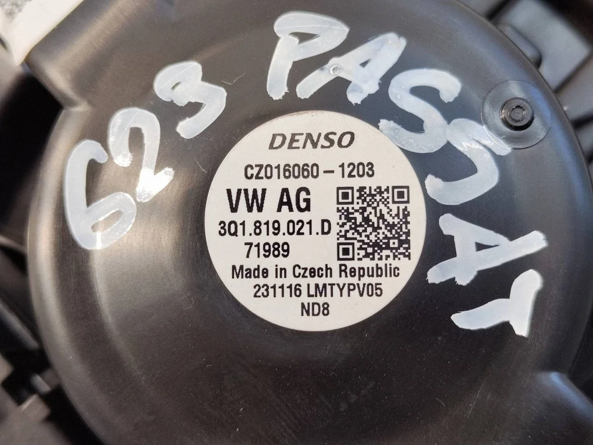 Gebläse VW Passat B8 3Q1819021D48A gebraucht image 3