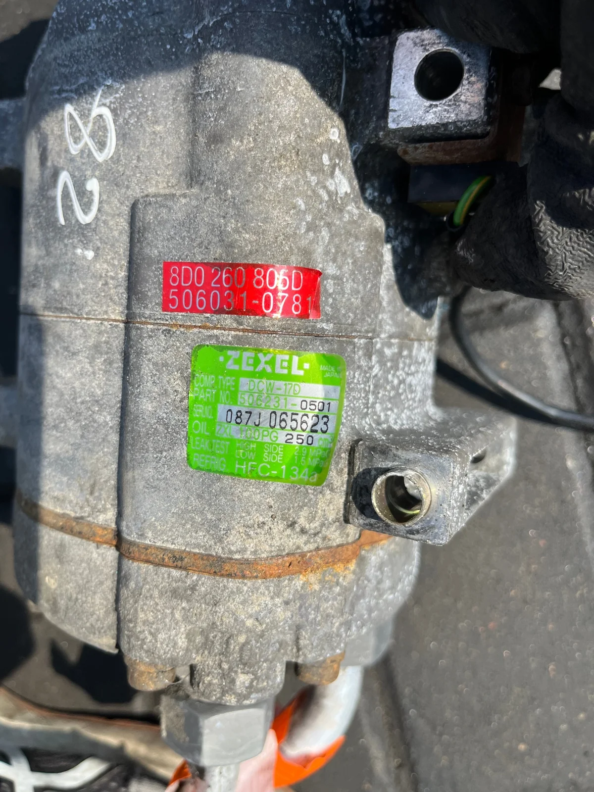 Compressor Ar Condicionado Audi A4 B5 image 3
