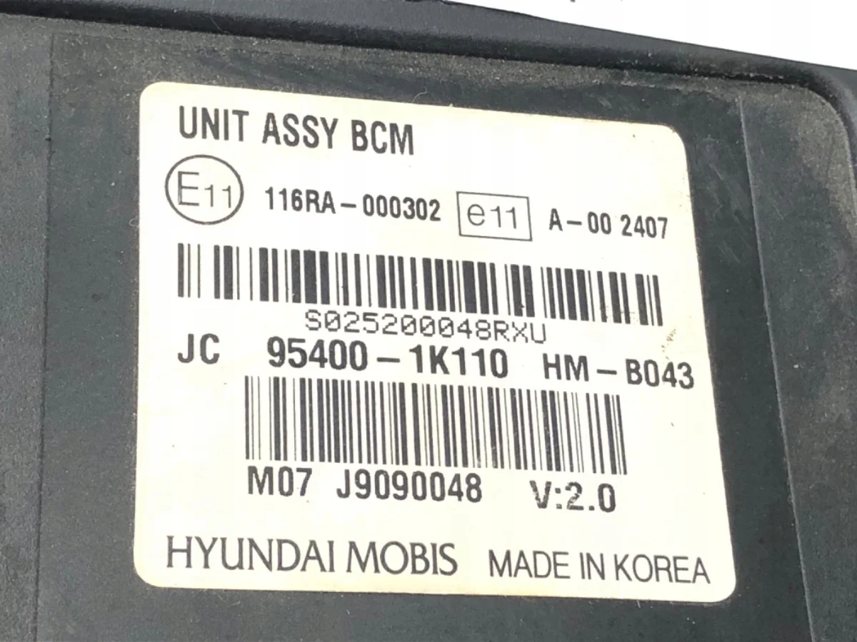 Module BCM Hyundai ix20 95400-1K110 image 4