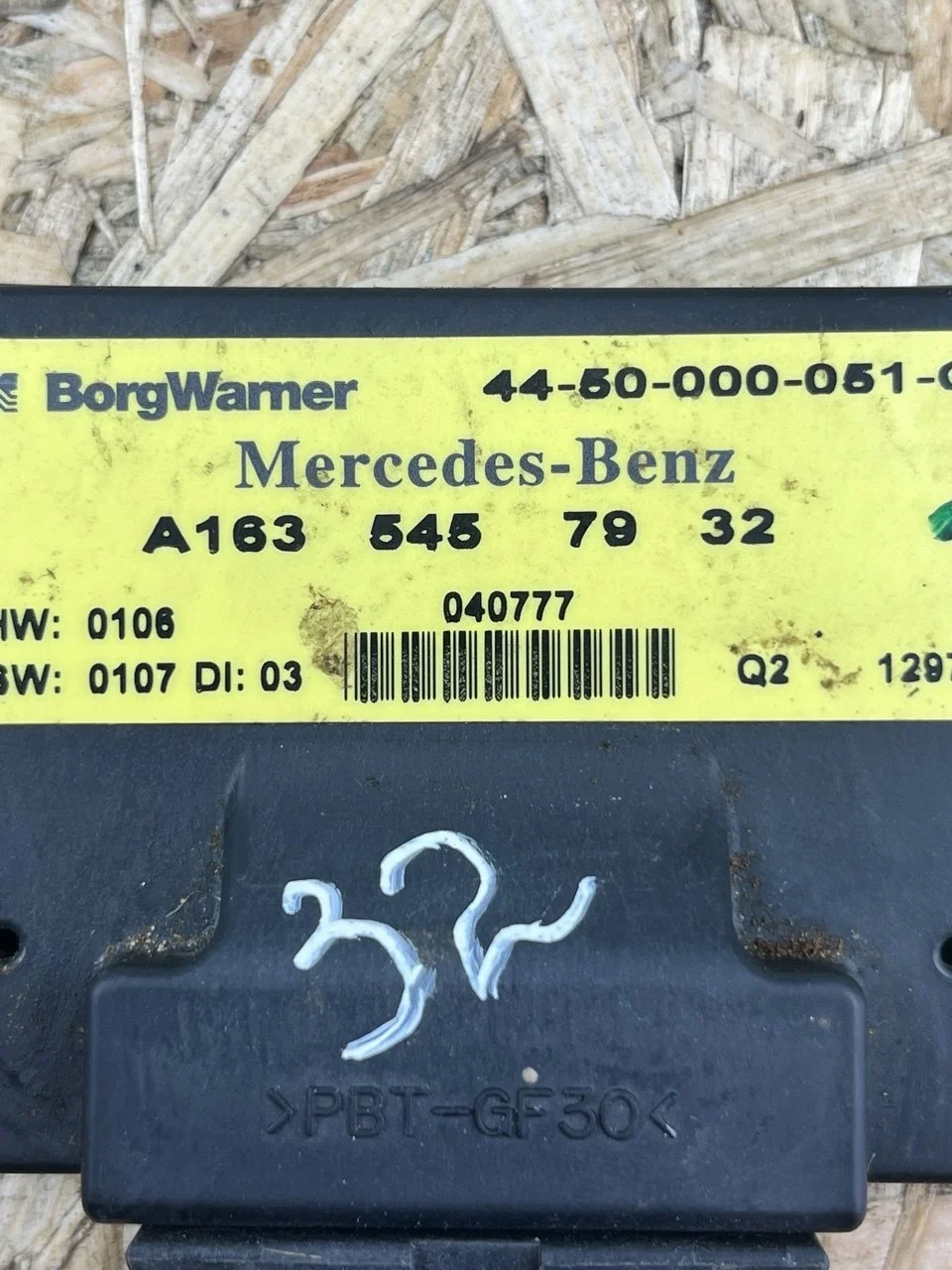 Modulo controllo MERCEDES W163 ML A1635457932 image 3