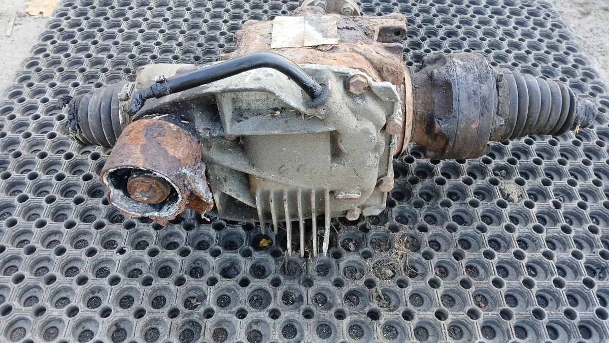 Range Rover Vogue L322 Differential Achse 7501407 image 3