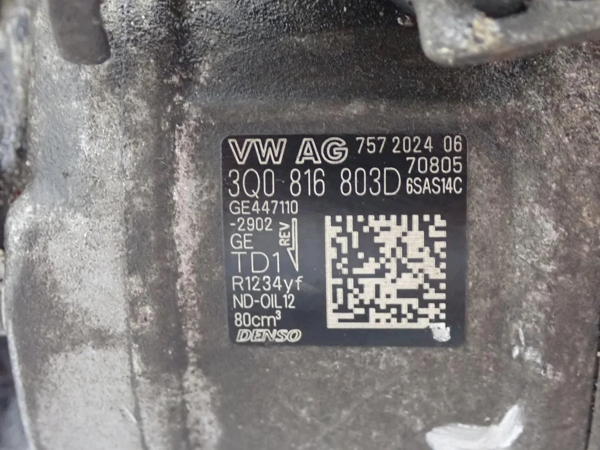 Klimakompressor 3Q0816803D Seat Ibiza V Polo VI image 7