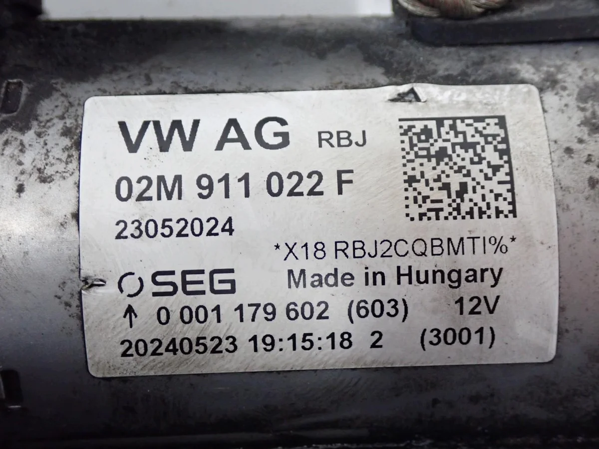 Starter 02M911022F für VW Polo, Seat Ibiza image 7