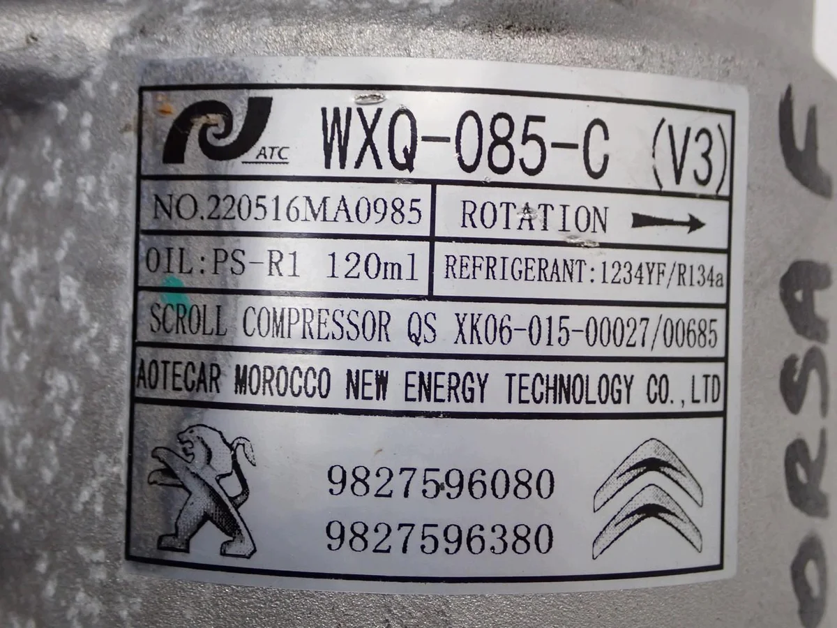 Klimakompressor 9827596080 Peugeot 208 II thumbnail 4