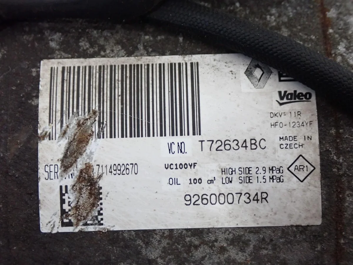 Compressor Ar Condicionado Renault Captur Clio IV image 6