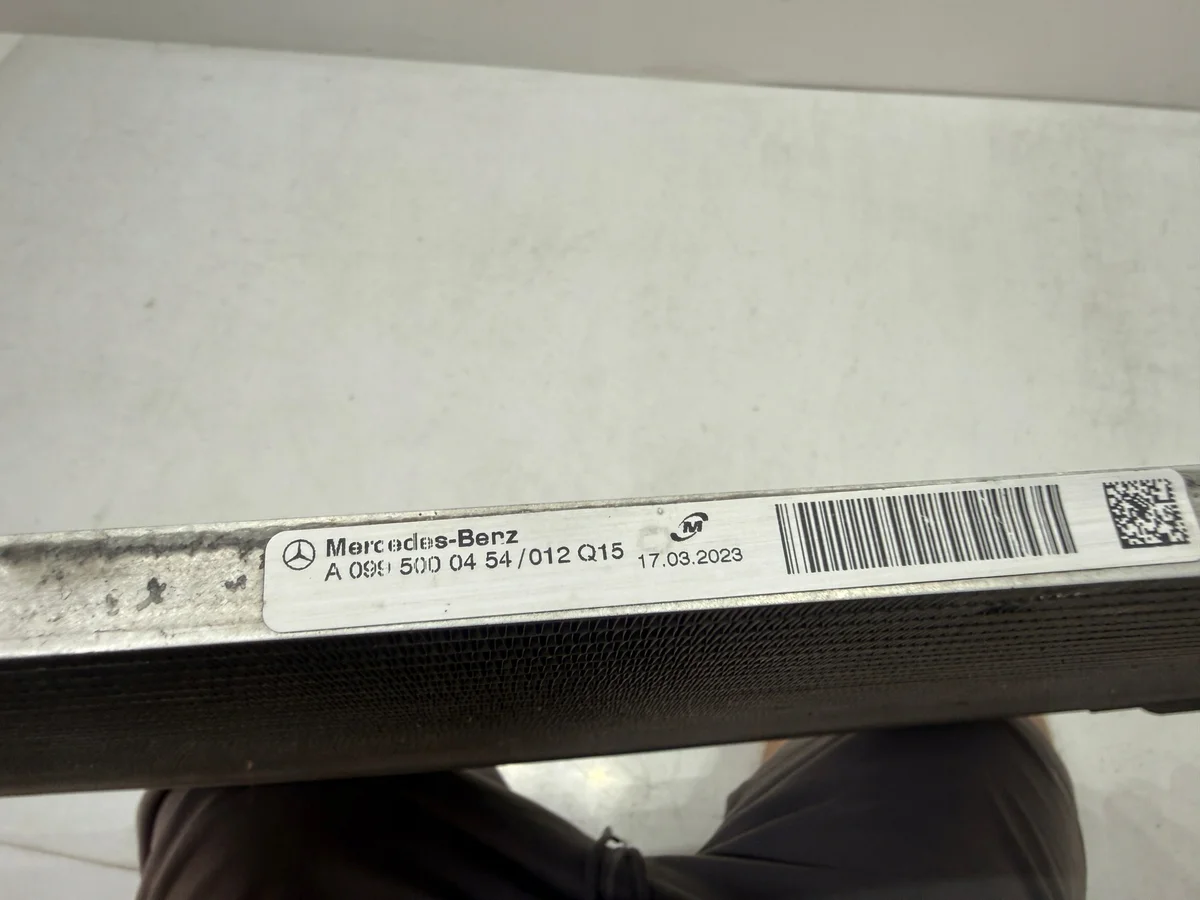 Klimaanlagenkühler Mercedes A0995000454 gebraucht image 7