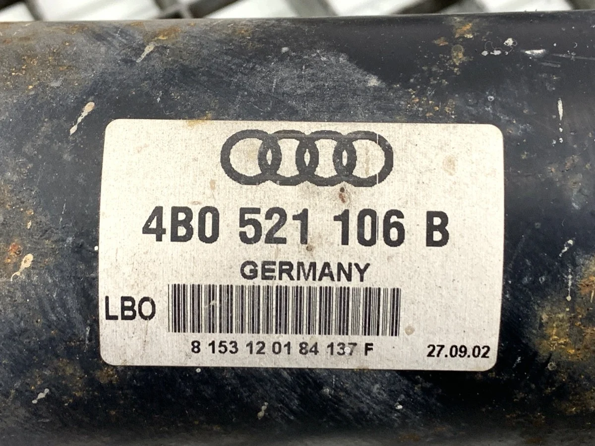 Antriebswelle hinten Audi A6 C5 4B0521106B thumbnail 7