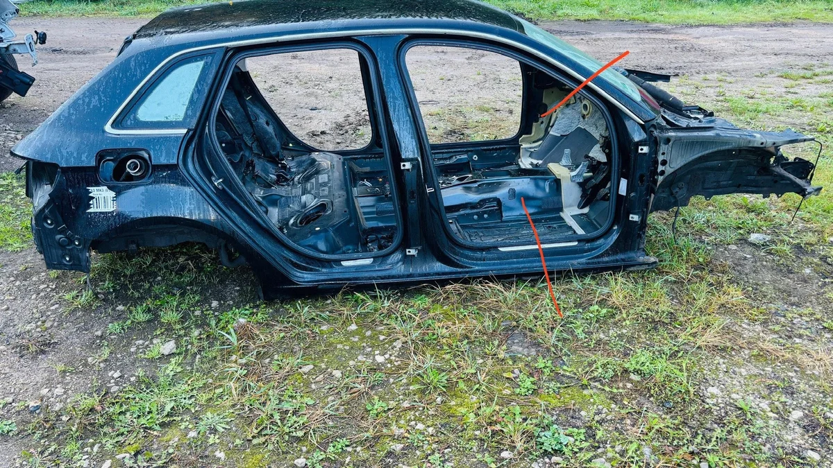 Audi A3 S3 8V Vorderteil gebraucht LIU49547