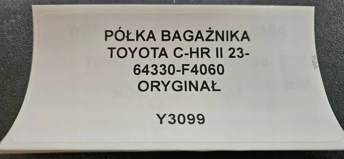 Toyota C-HR II Ablagefach 64330-F4060 image 9