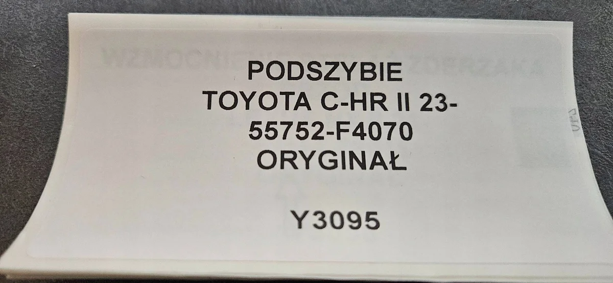 Windlauf vorne Toyota C-HR II 55752F4070 image 9