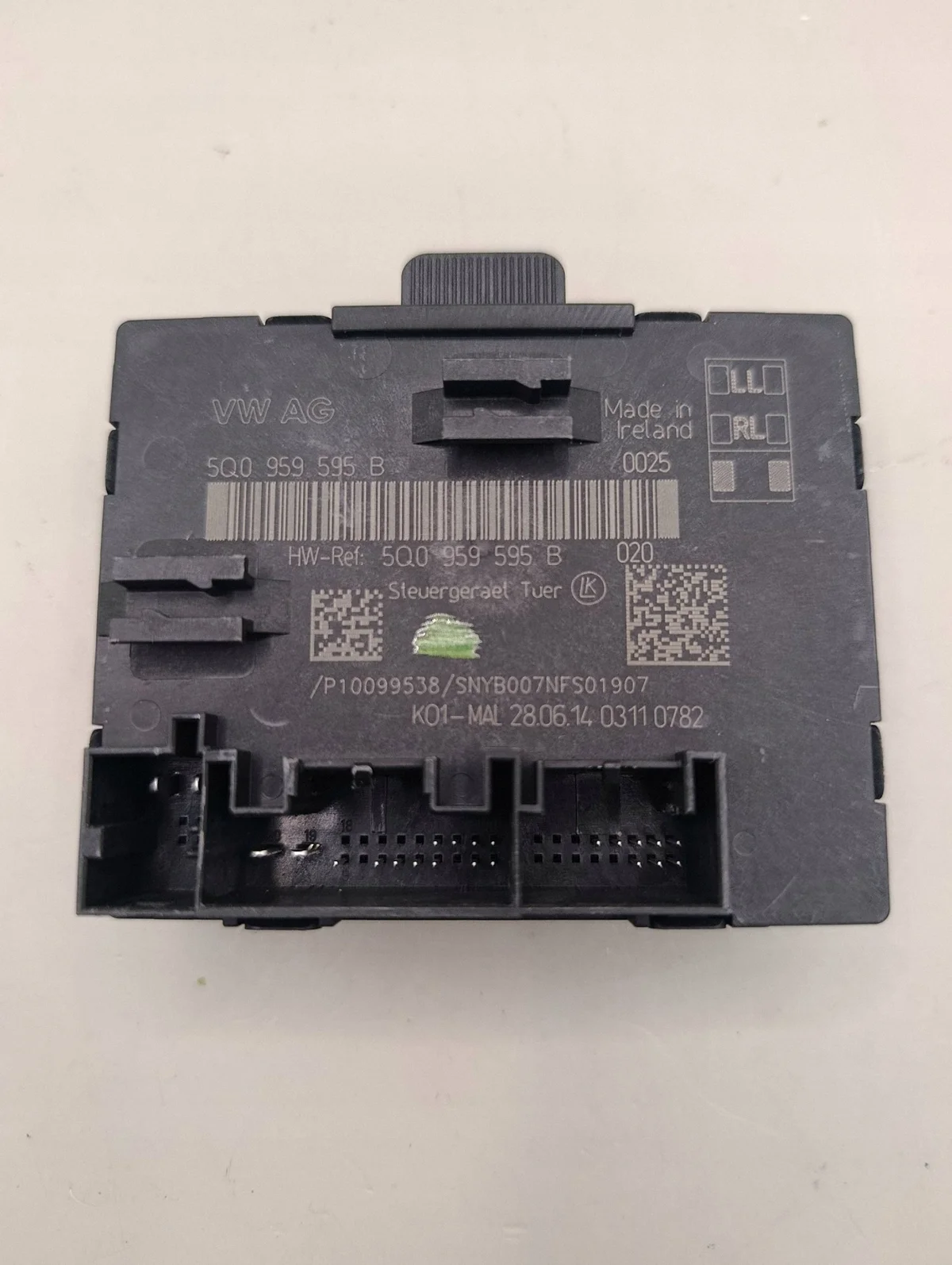 Audi A3 S3 8V Modul Tür 5Q0959595B image 3