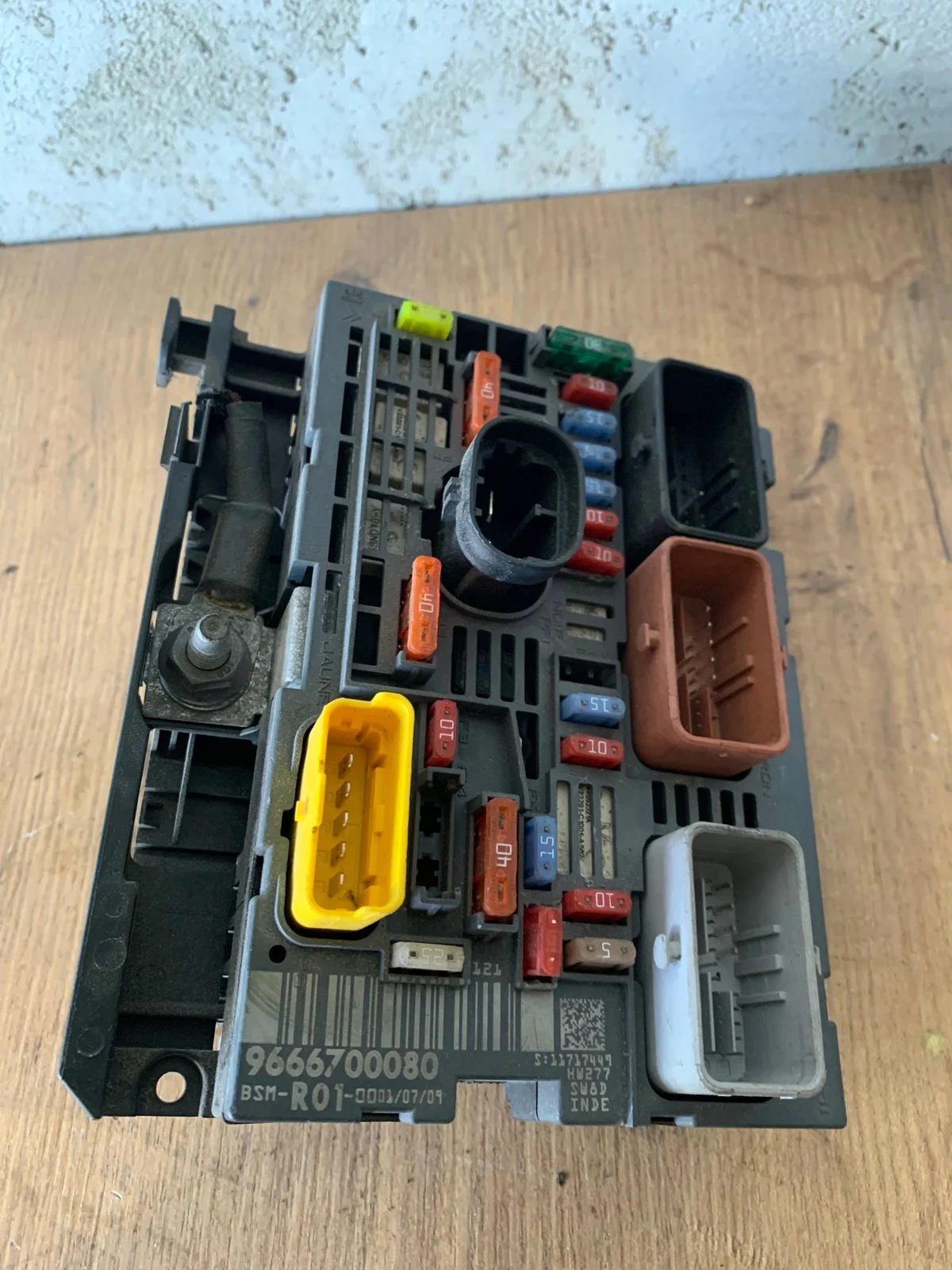Sicherungskasten BSM Modul 9666700080 Citroen Peugeot