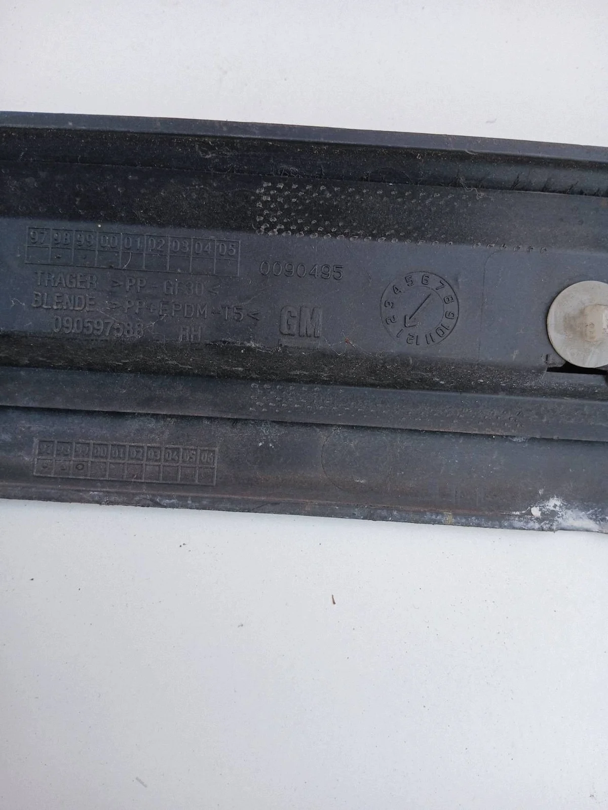 Türleiste Rechts Vorne Opel Zafira A 090597588 image 4