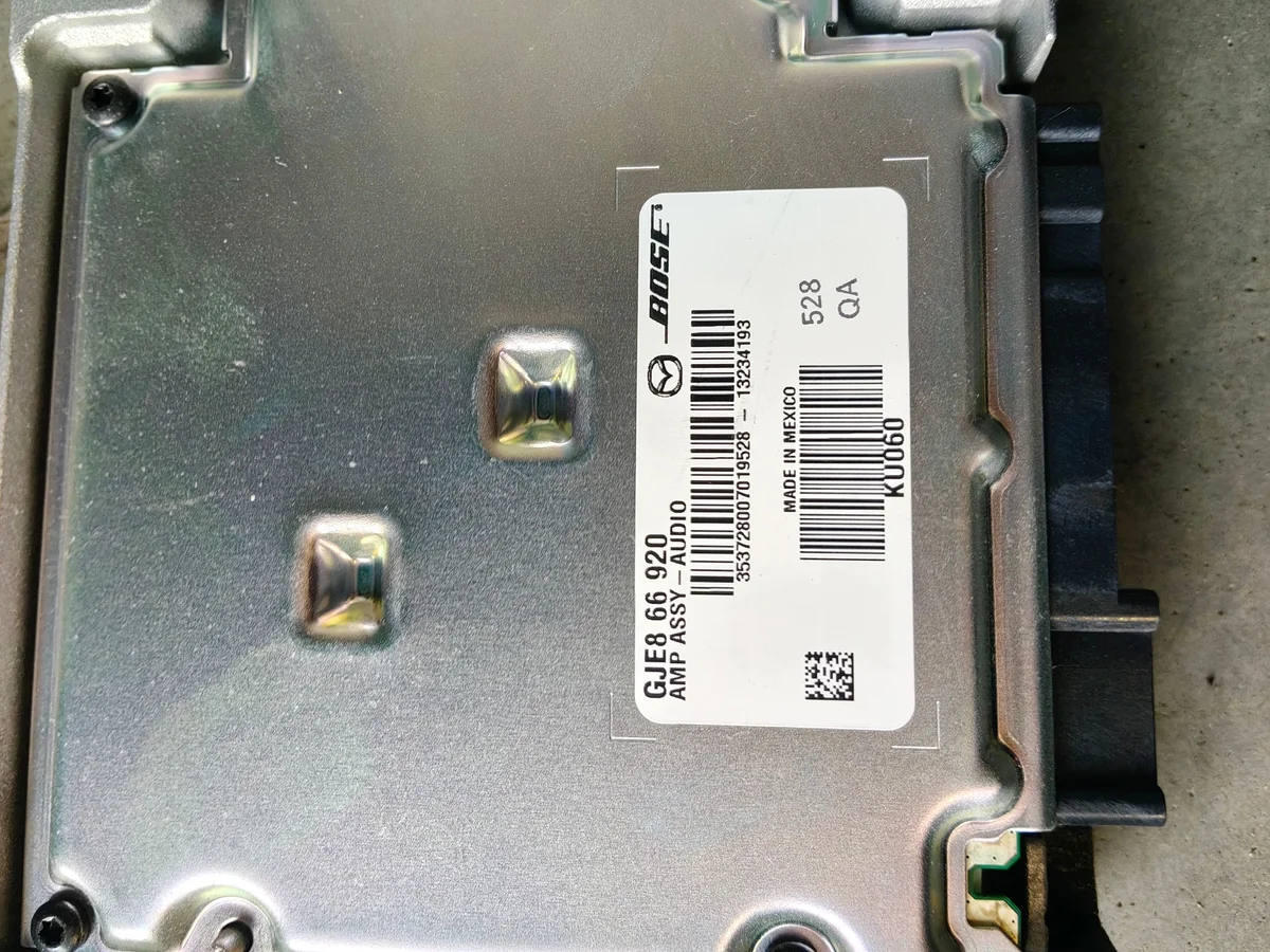 Mazda 6 GJ Bose Verstärker Lautsprecher Set image 5