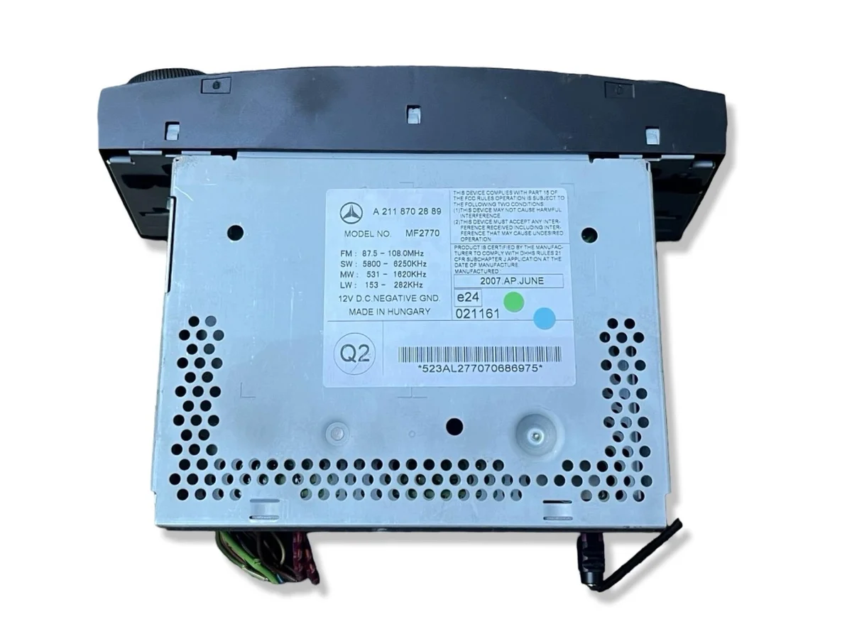 Radio Mercedes-Benz E W211 Facelift A2118702889 image 6