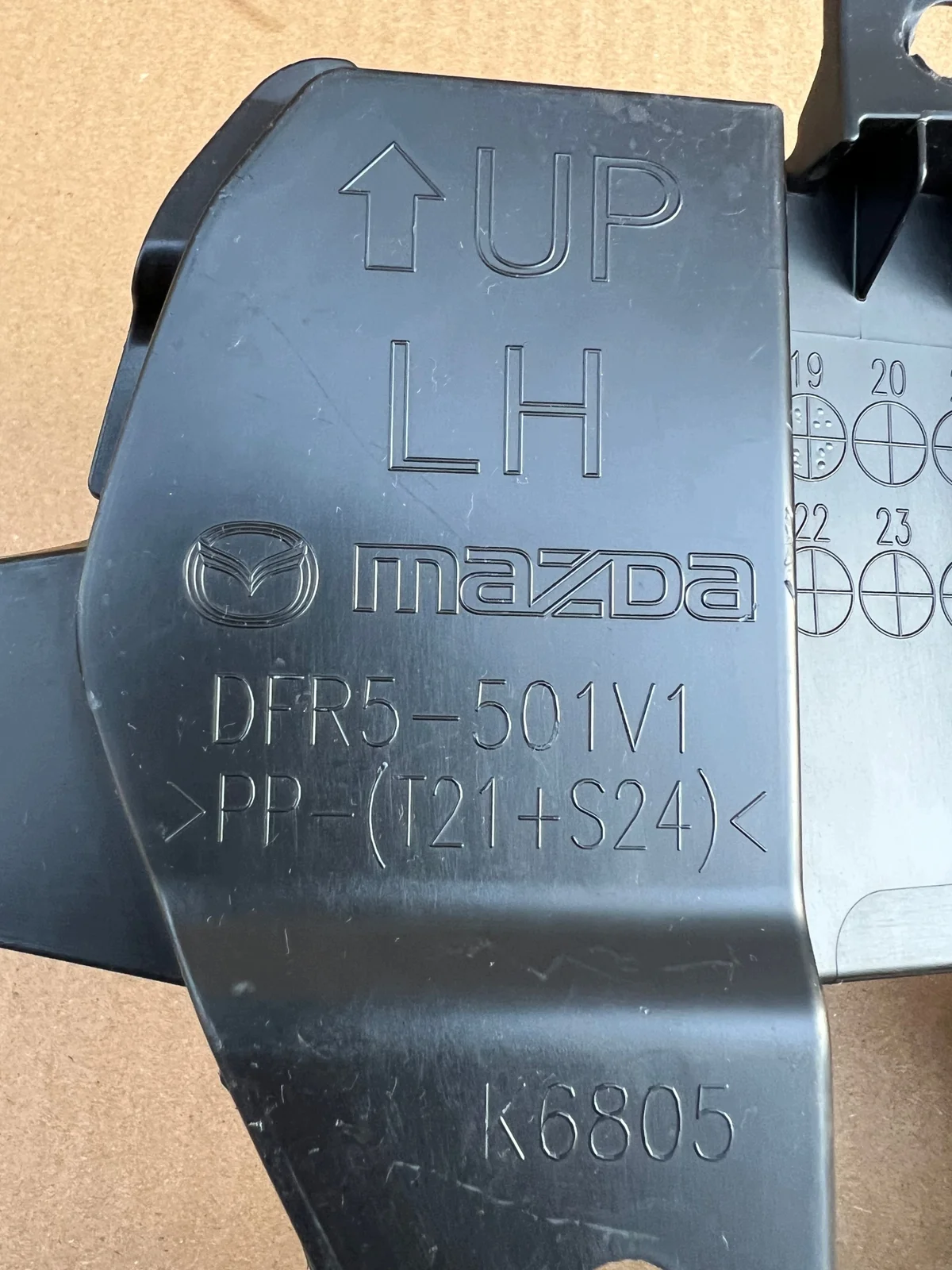 Mazda CX30 Support Pare-chocs Avant DFR5-501V1 image 6